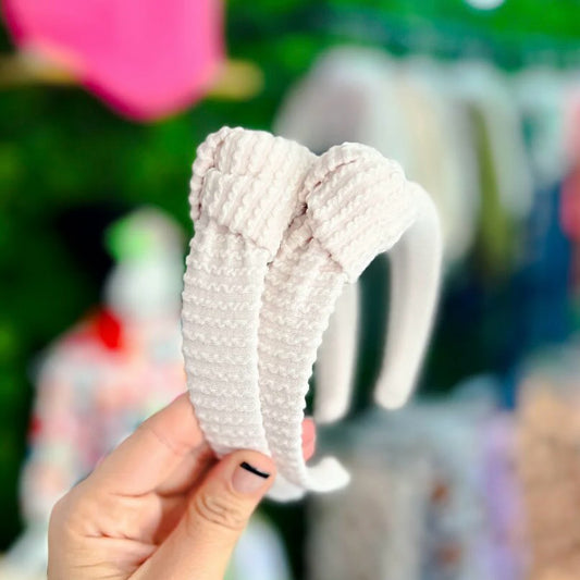 Ivory Urban Rib Topknot