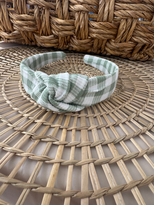 Sage Green Gingham