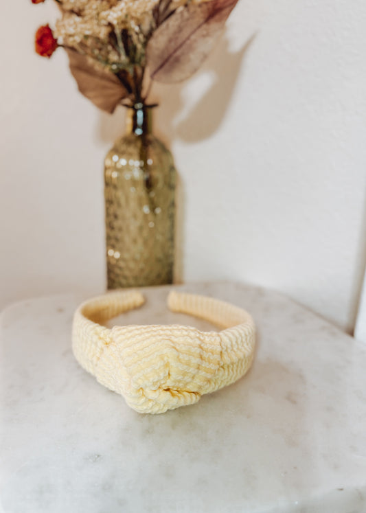 Banana Urban Rib Topknot