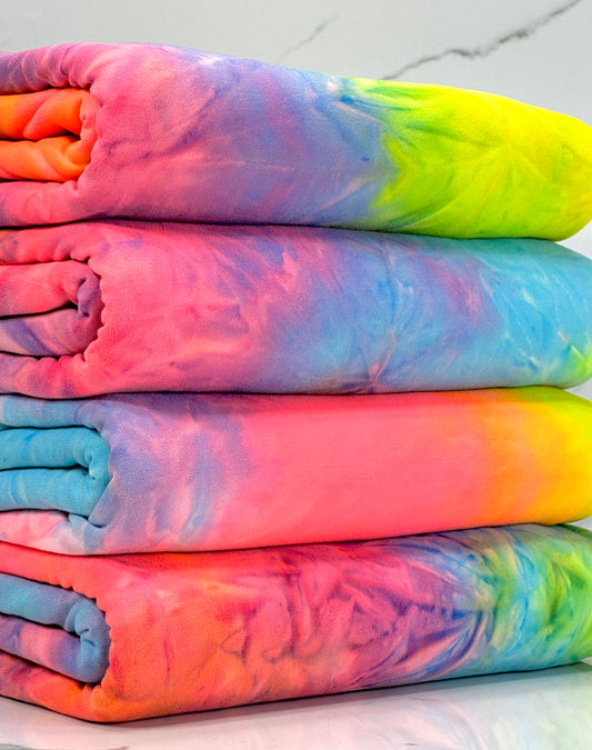 Neon Rainbow Tie Dye