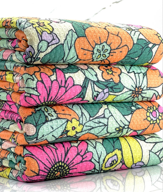 Summer Floral Waffle