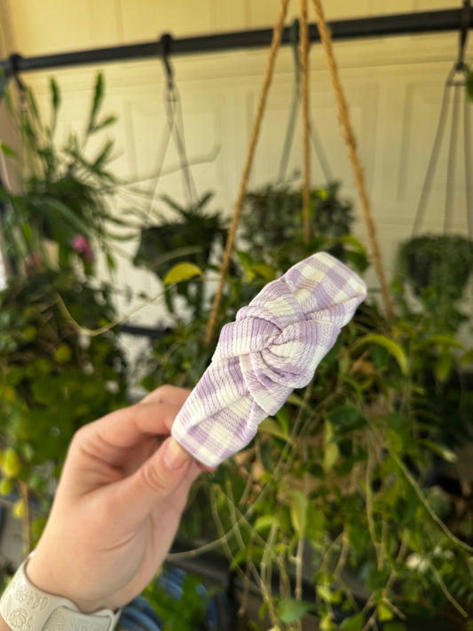 Lilac Gingham