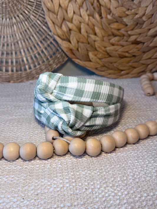 Green Gingham